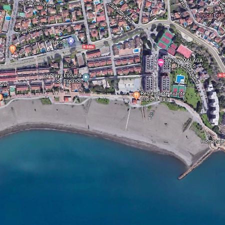 Апартаменти Playa La Cala In Front Of The Beach Free Parking Малага Екстер'єр фото